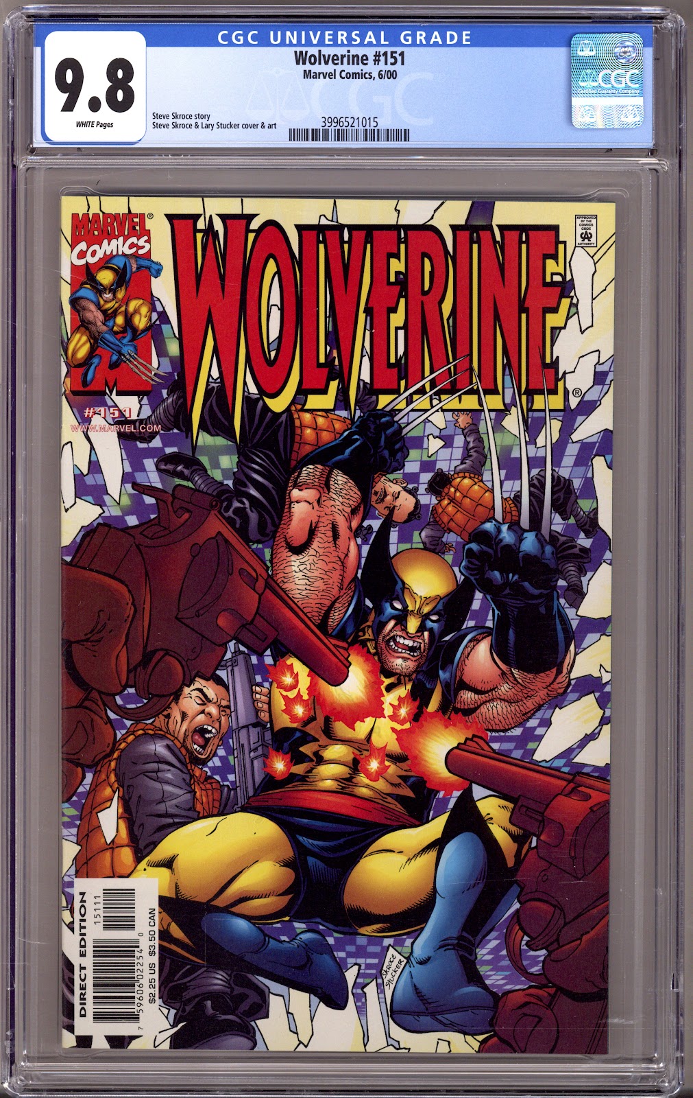 Wolverine Vol 2 151 CGC 9.8 (NM/M) (2000) 