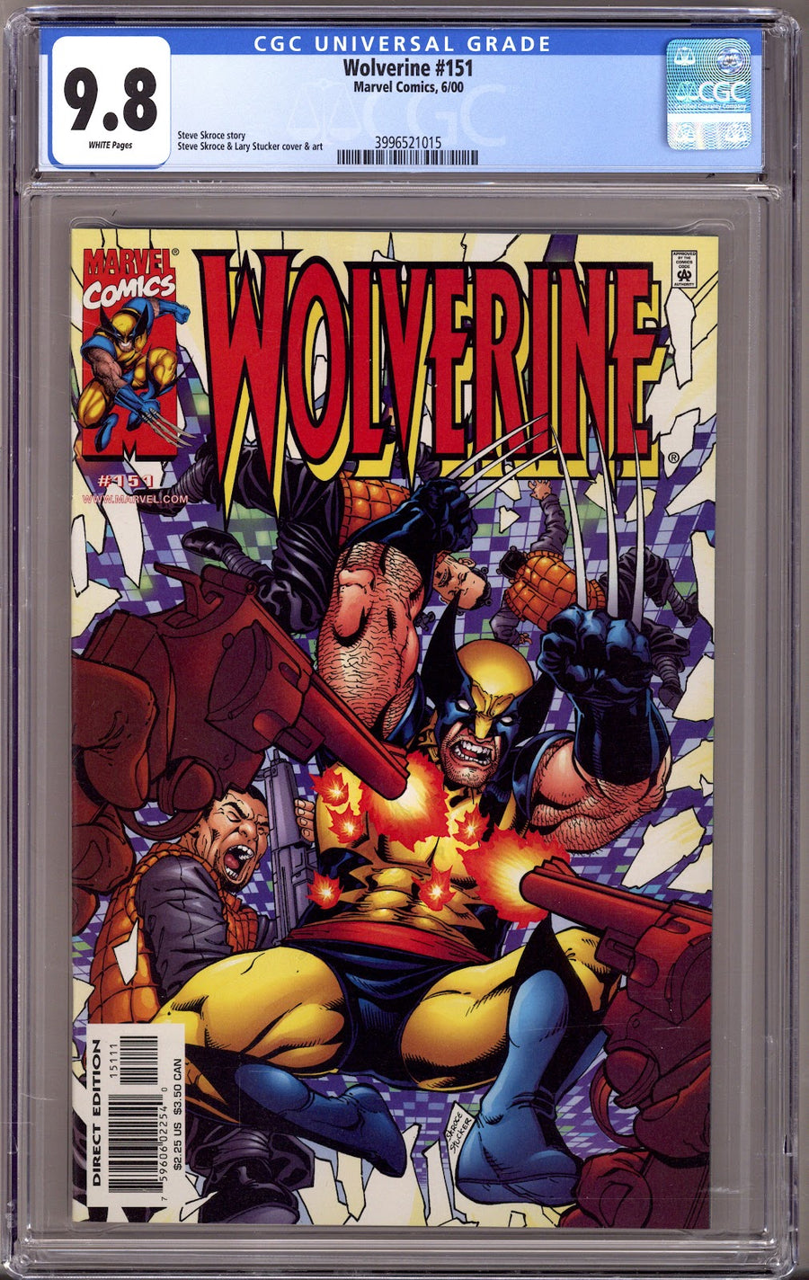 Wolverine Vol 2 151 CGC 9.8 (NM/M) (2000) 