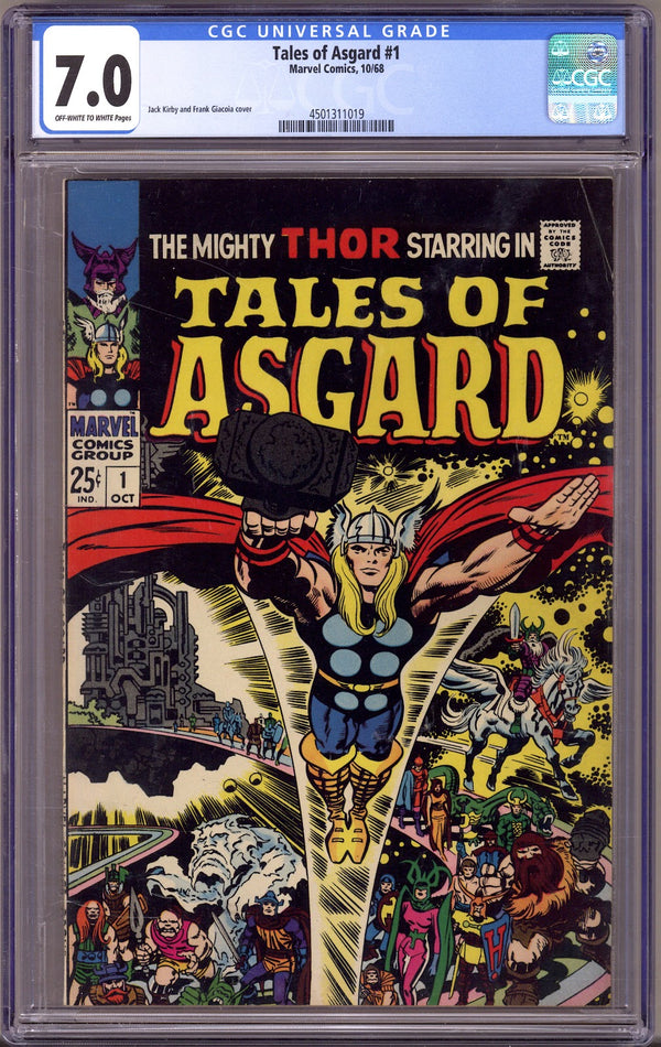 Tales of Asgard Vol 1 1 CGC 7.0 (FN/VF) (1968)