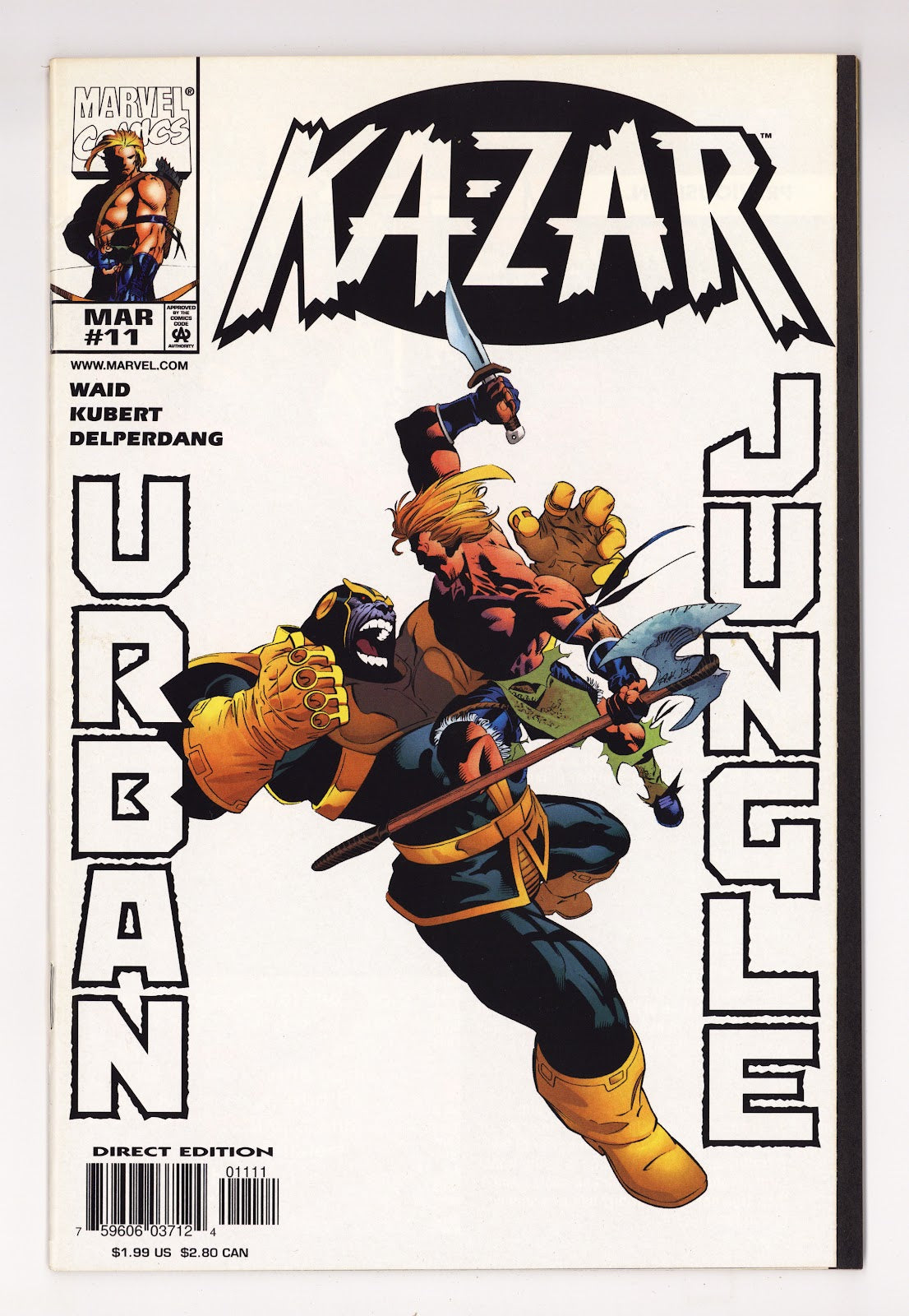 Ka-Zar Vol 4 11 High Grade (1998) 