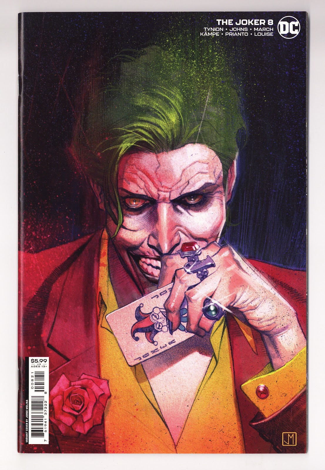 The Joker Vol 2 8 High Grade (2021) Molina Variant 