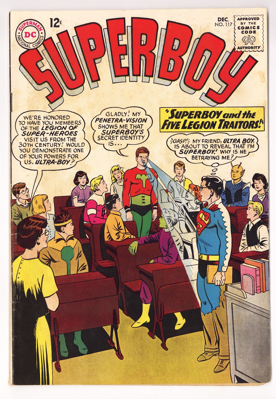 Superboy Vol 1 117  VG+ (4.5)   (1964)     