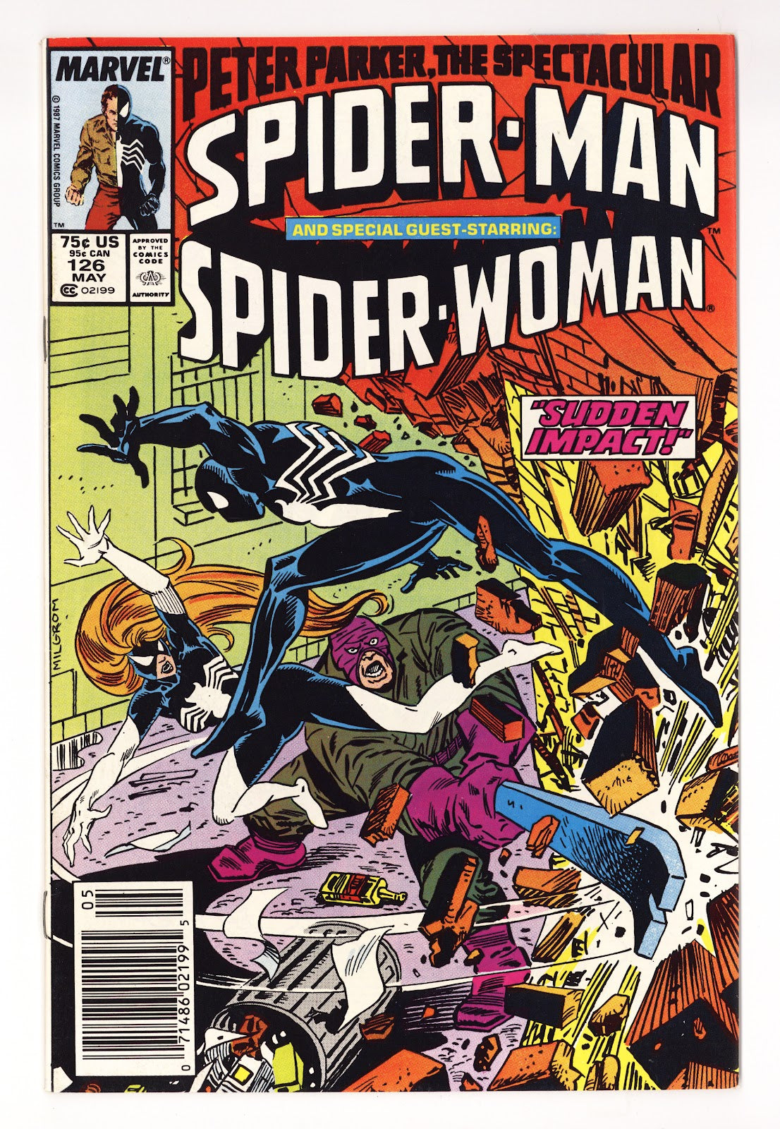The Spectacular Spider-Man Vol 1 126  Mid Grade   (1987)   Newsstand