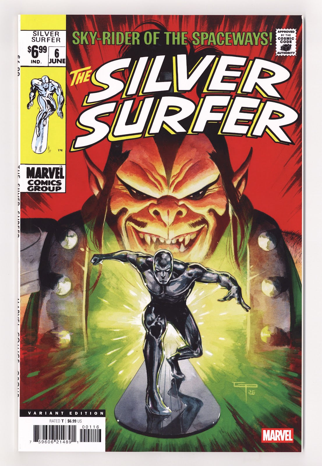 Silver Surfer Vol 1 6 Incentive VF/NM (9.0) VF/NM (9.0) (2026)