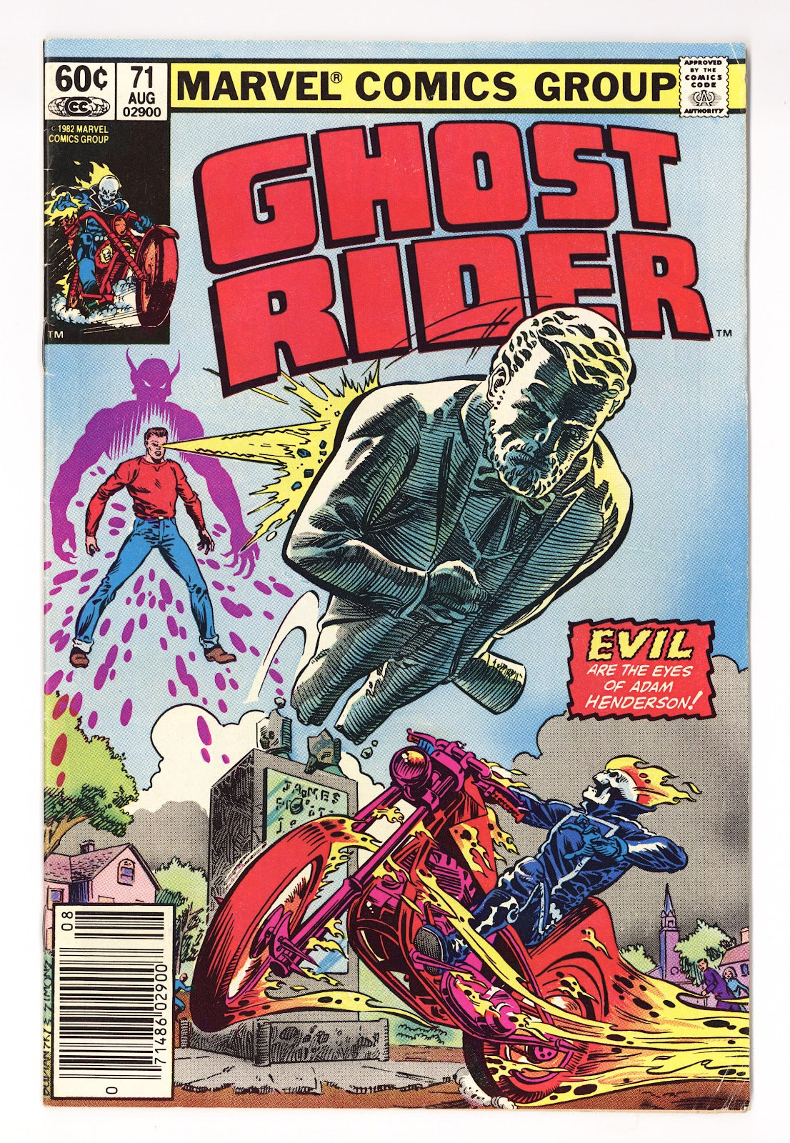 Ghost Rider Vol 1 71  Low Grade   (1982)   Newsstand  
