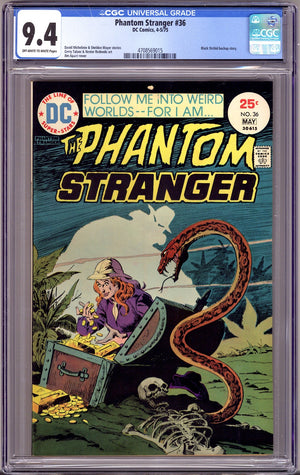 The Phantom Stranger Vol 2 36 CGC 9.4 (NM)   (1975)