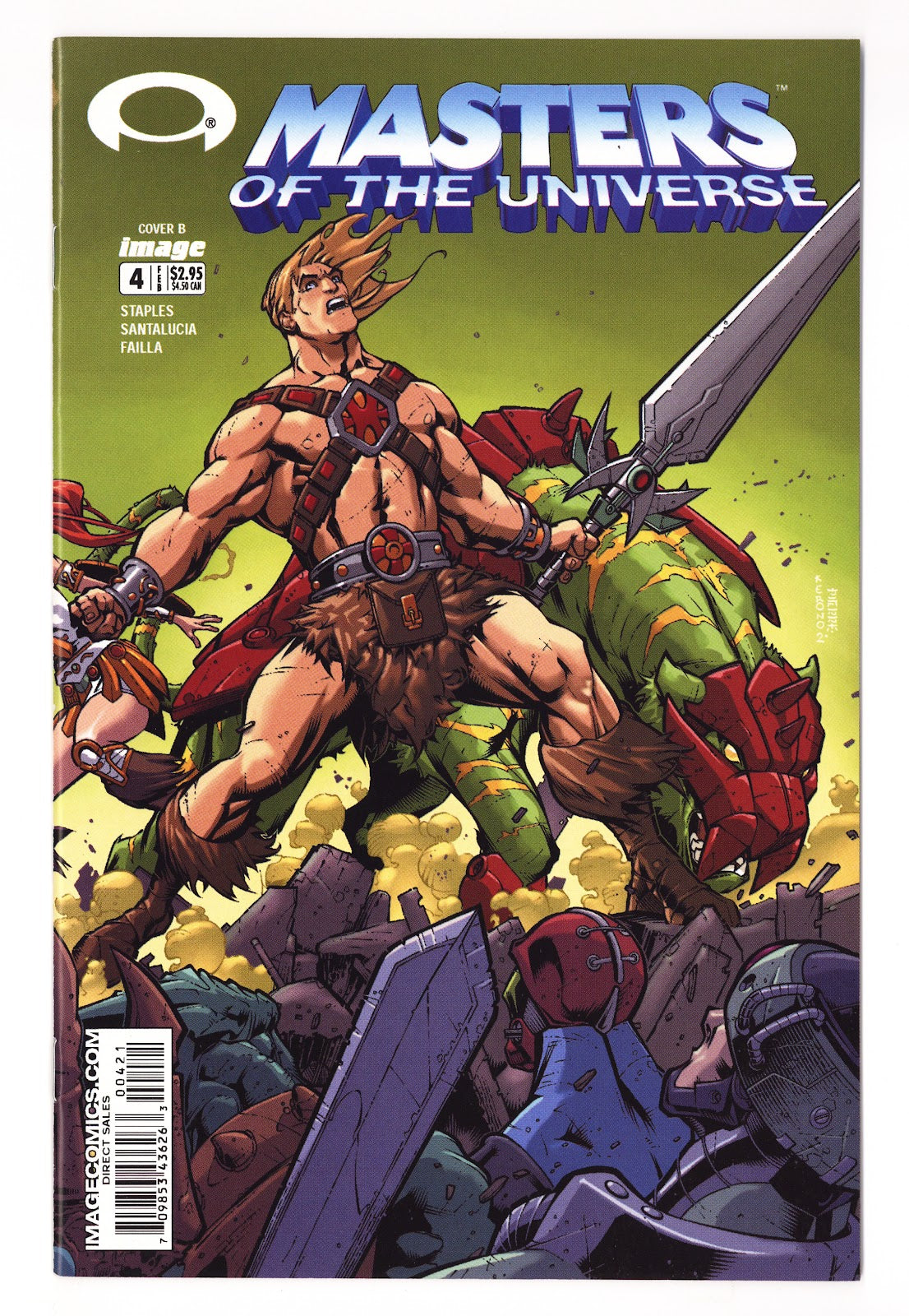 Masters of the Universe Vol 1 4  High Grade   (2003) Grant   Variant