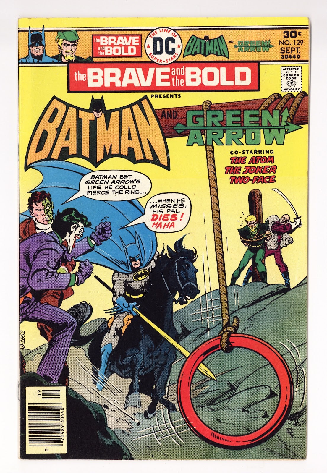 The Brave and the Bold Vol 1 129 Mid Grade (1976) 
