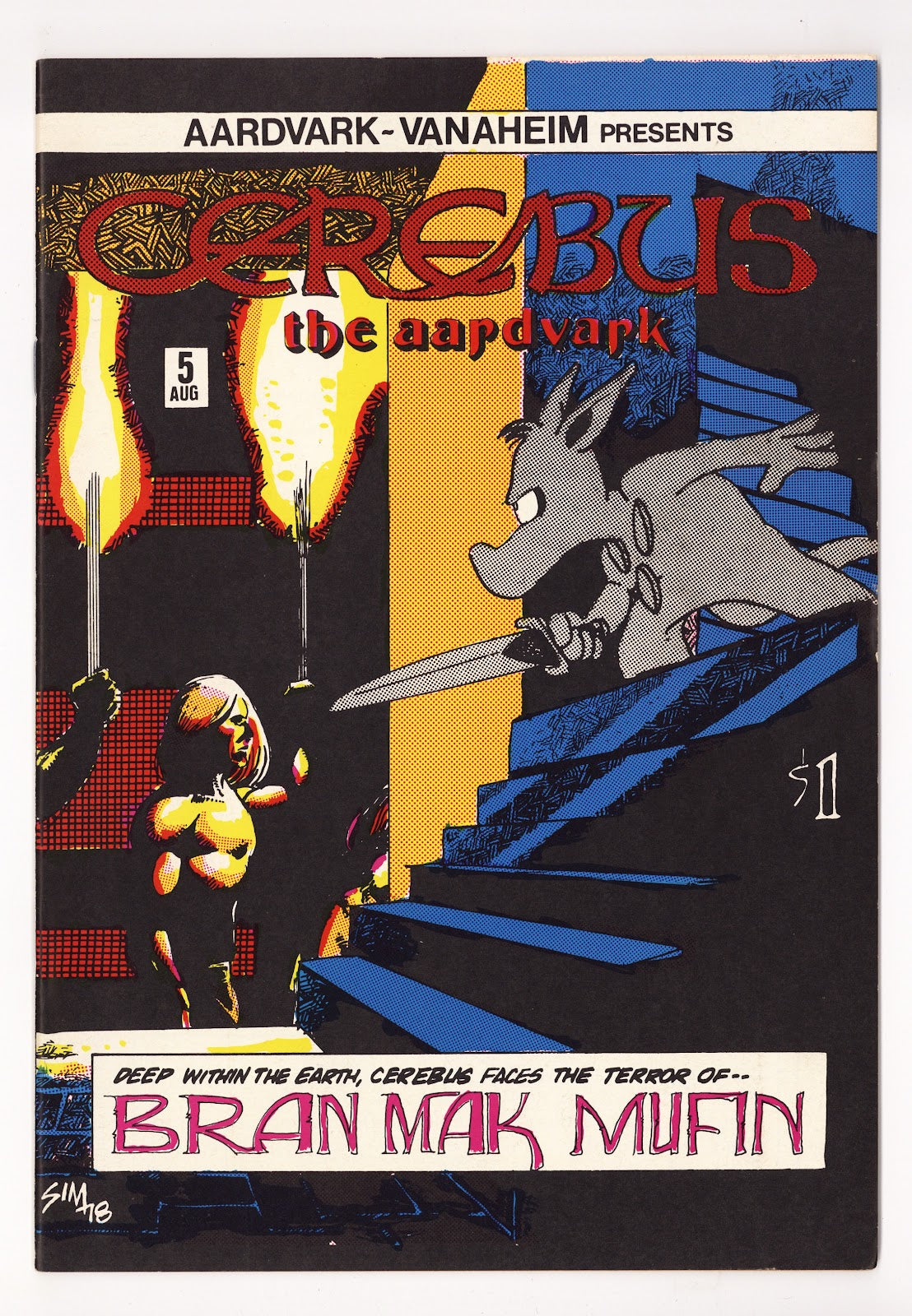 Cerebus Vol 1 5  FN/VF (7.0)   (1978)