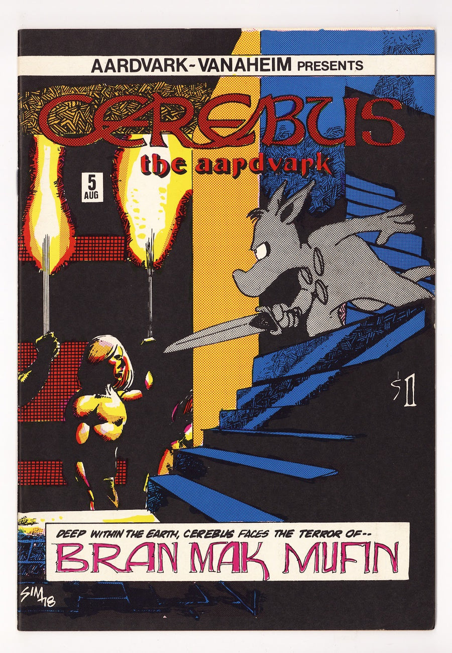 Cerebus Vol 1 5  FN/VF (7.0)   (1978)