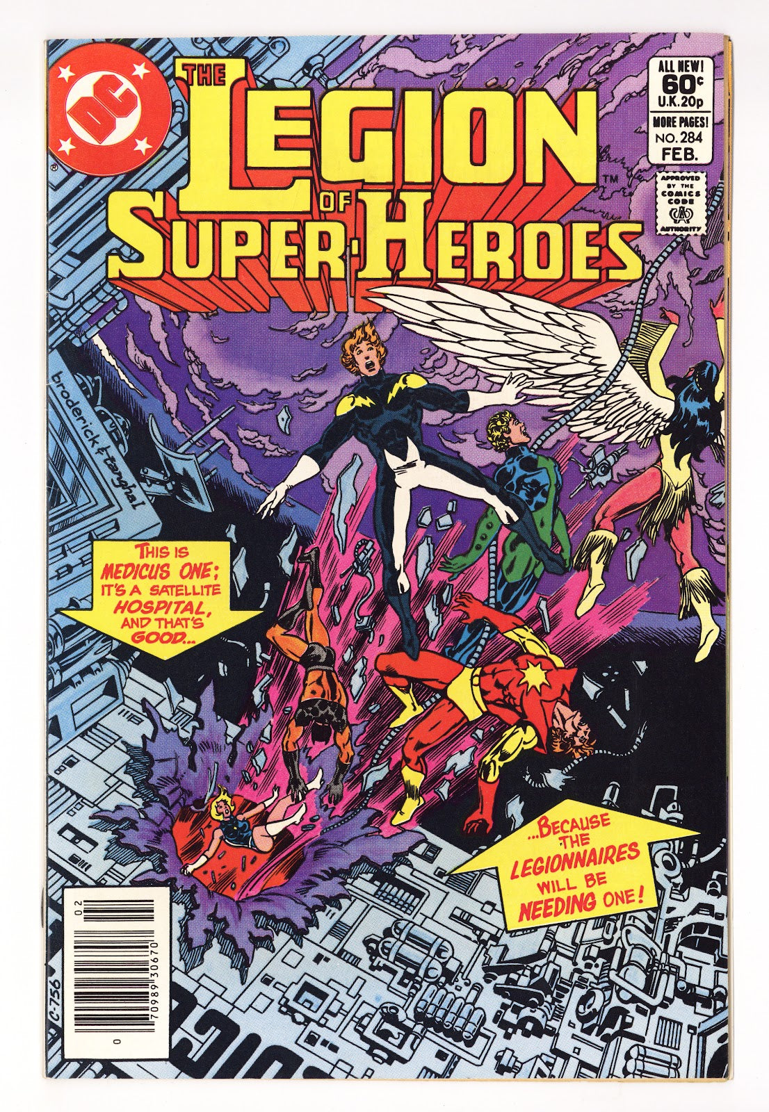 The Legion of Super-Heroes Vol 2 284 Mid Grade (1982) Newsstand 