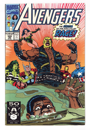The Avengers Vol 1 328 High Grade (1991)