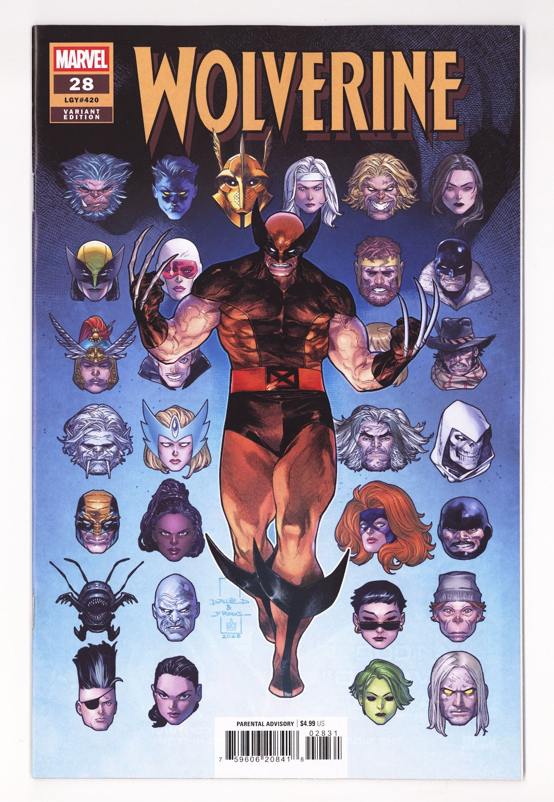 Wolverine Vol 7 28   Variant   (2026)