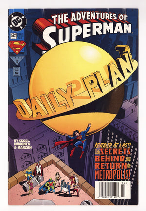 Adventures of Superman Vol 1 522  Low Grade   (1995)   Newsstand
