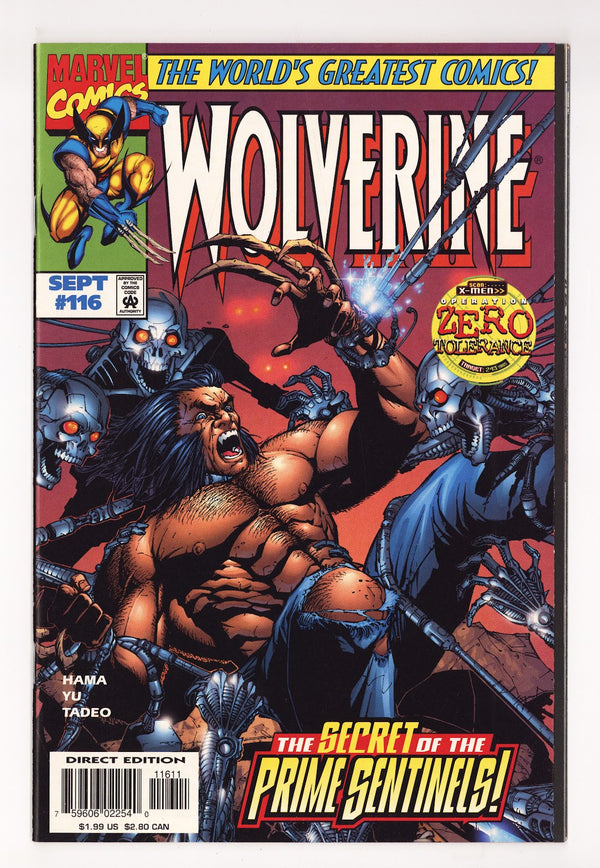 Wolverine Vol 2 116 High Grade (1997)