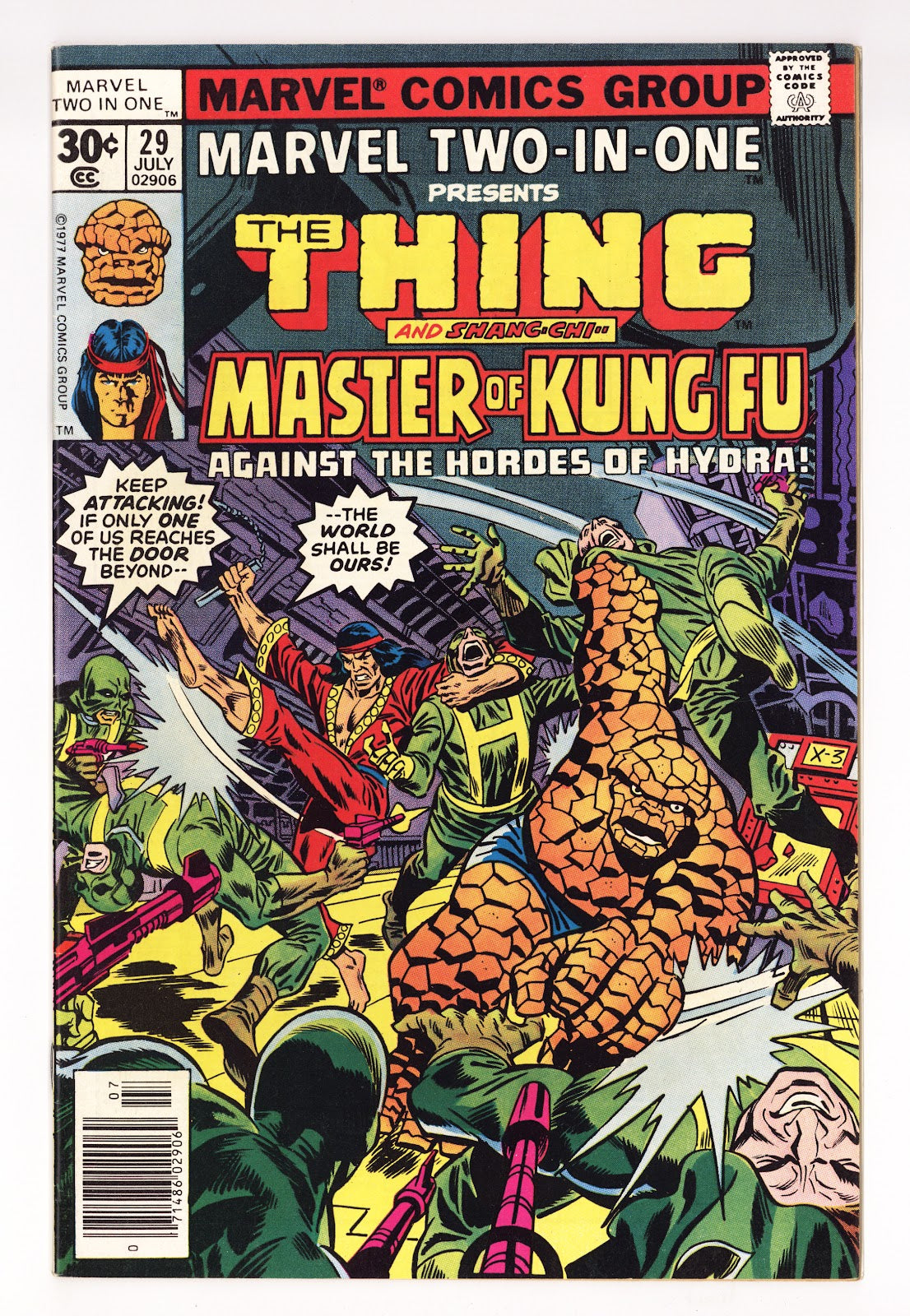 Marvel Two-in-One Vol 1 29  Mid Grade   (1977)     