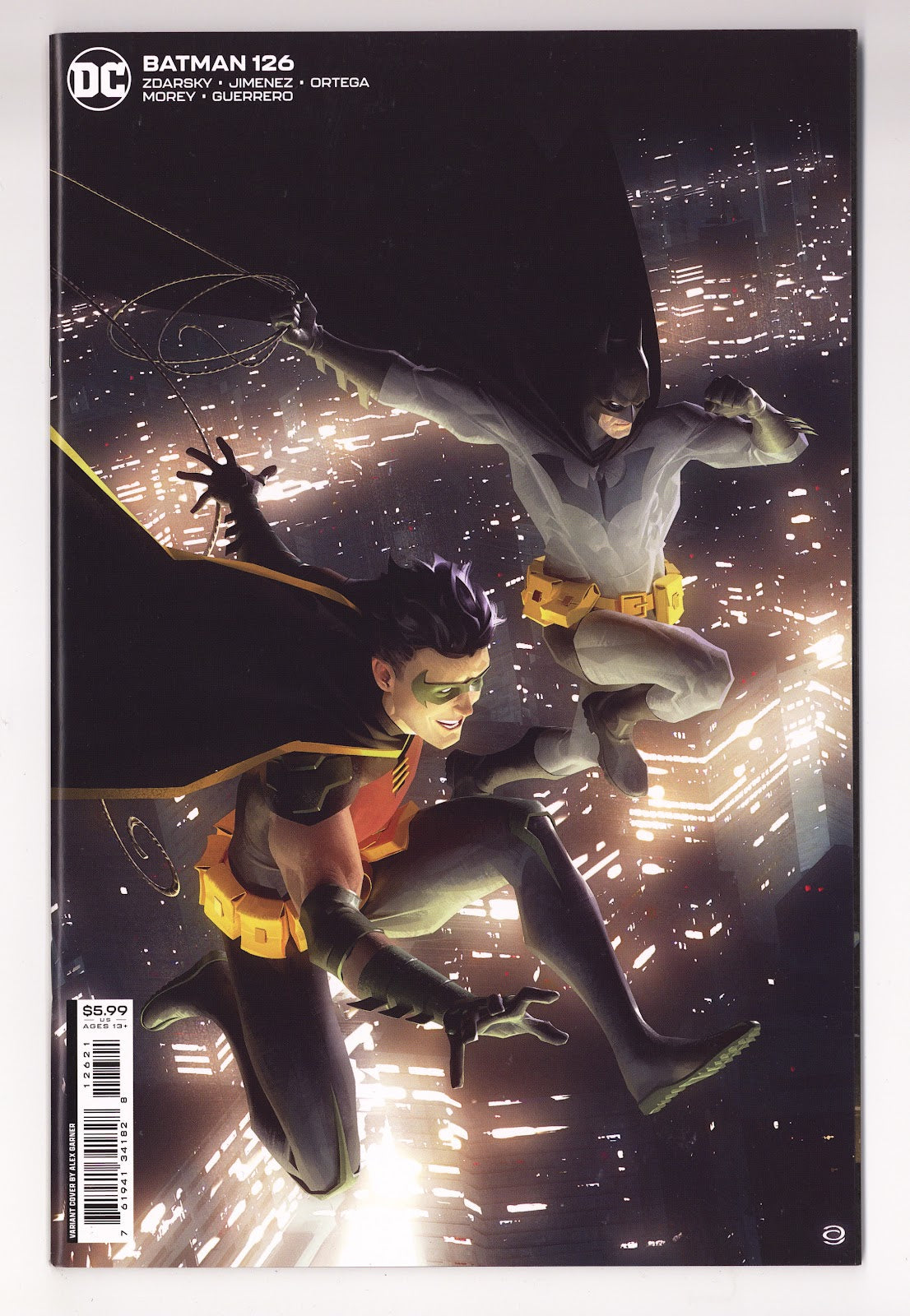 Batman Vol 3 126 High Grade (2022) Garner Variant 