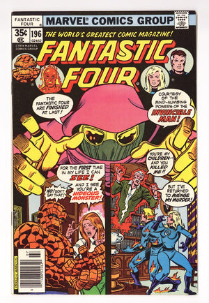 Fantastic Four Vol 1 196 Mid Grade (1978)