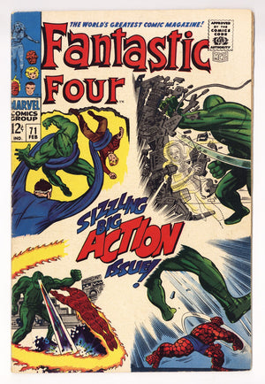 Fantastic Four Vol 1 71 VG+ (4.5) (1968)