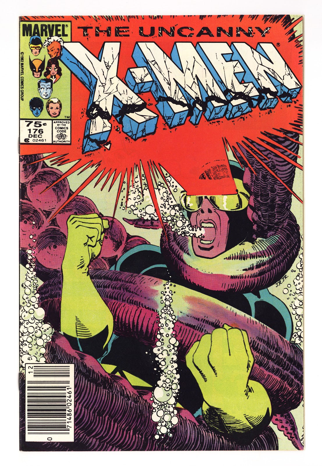 The Uncanny X-Men Vol 1 176  VF+ (8.5)   (1983)   Canadian Price Variant  