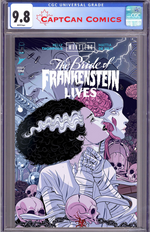 UNIVERSAL MONSTERS BRIDE OF FRANKENSTEIN LIVES #1 (OF 4) CVR D LUANA VECCHIO CONNECTING VAR thumbnail
