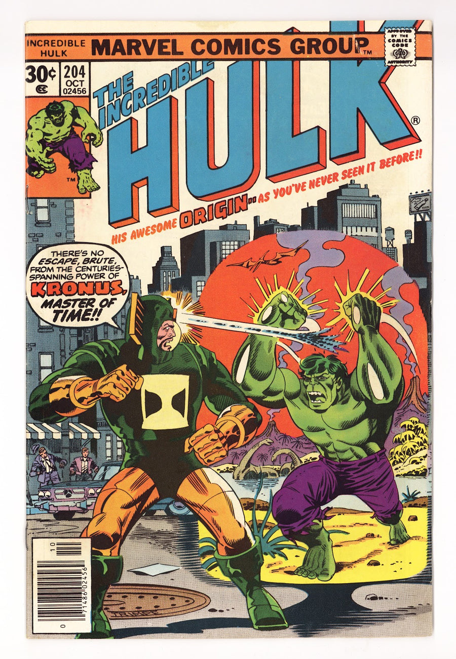 The Incredible Hulk Vol 1 204  Mid Grade   (1976)     