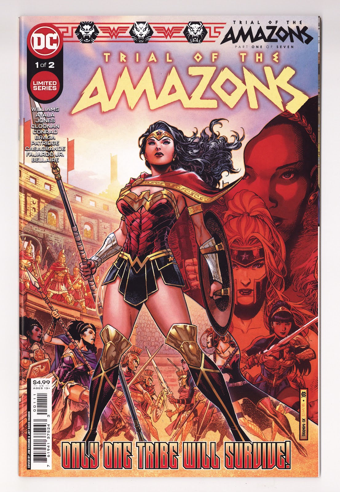 Trial of the Amazons 1 High Grade (2022) 