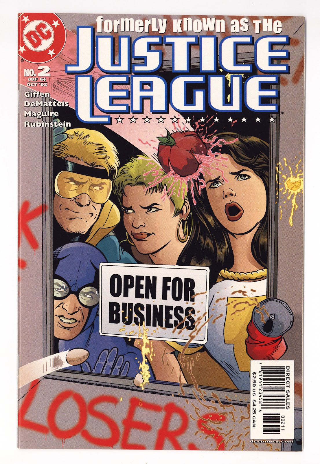 Formerly Known as the Justice League 2 High Grade (2003) 
