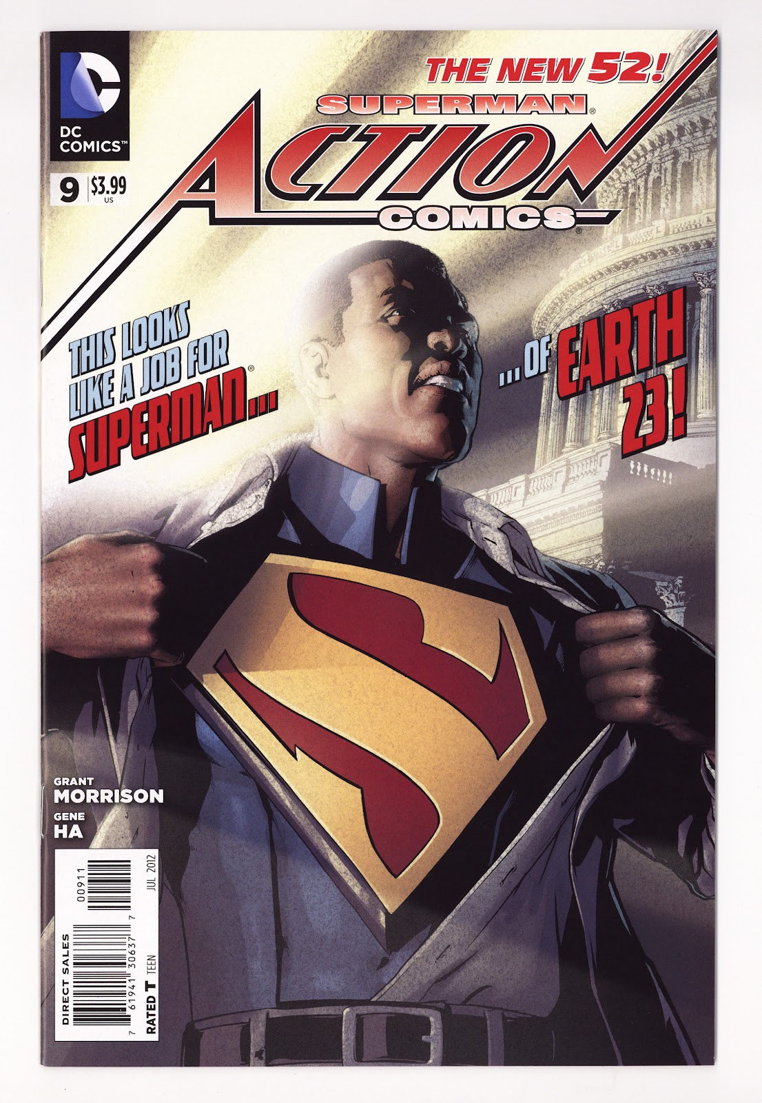 Action Comics Vol 2 9  NM- (9.2)   (2012)     