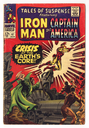 Tales of Suspense Vol 1 87 GD/VG (3.0) (1967)