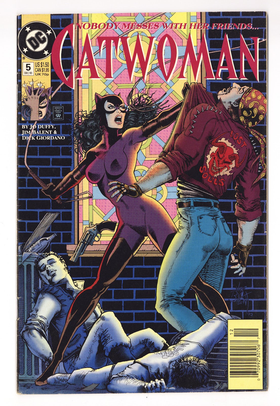 Catwoman Vol 2 5  Low Grade   (1993)   Newsstand  