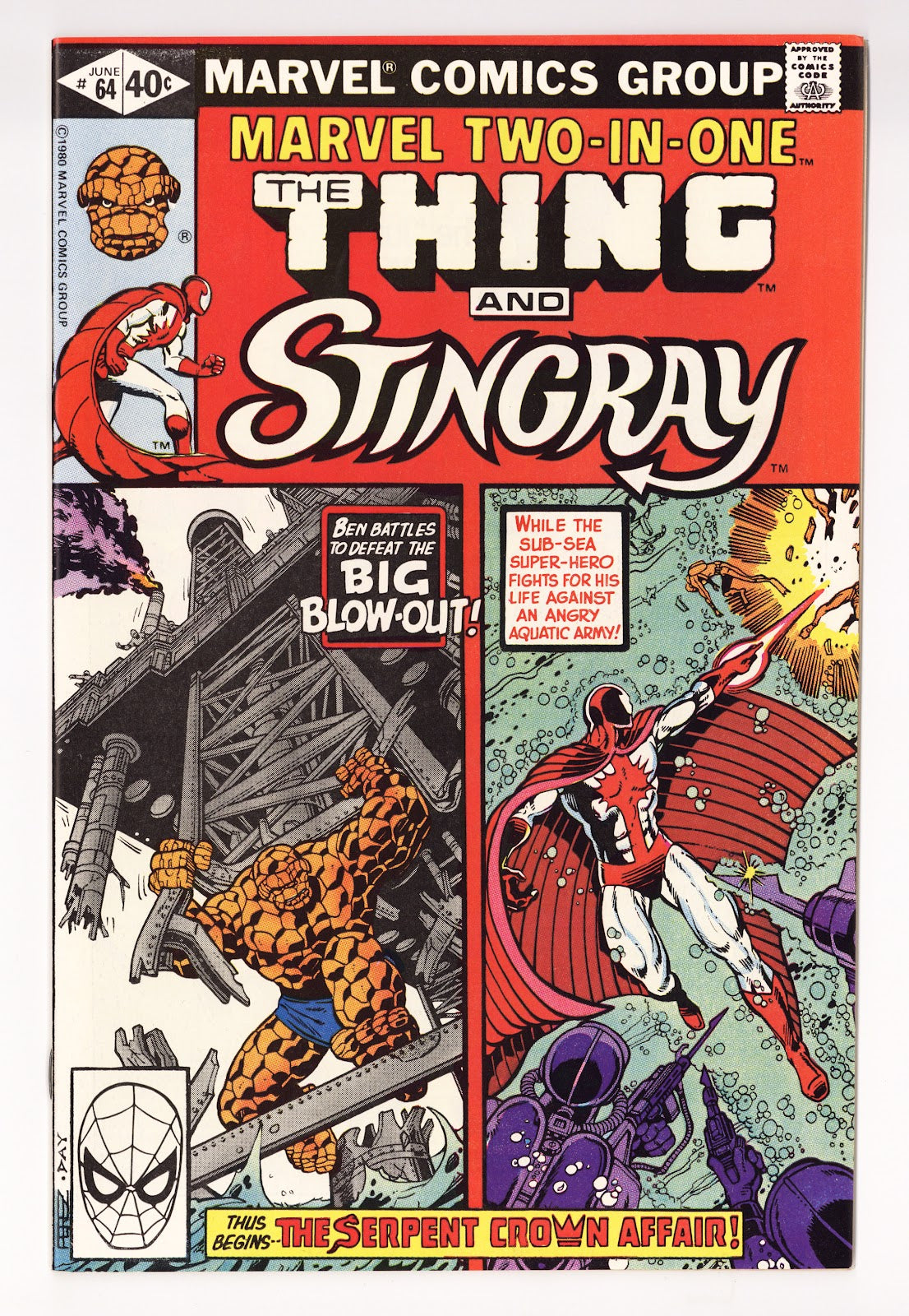 Marvel Two-in-One Vol 1 64 VF/NM (9.0) (1980) Direct 