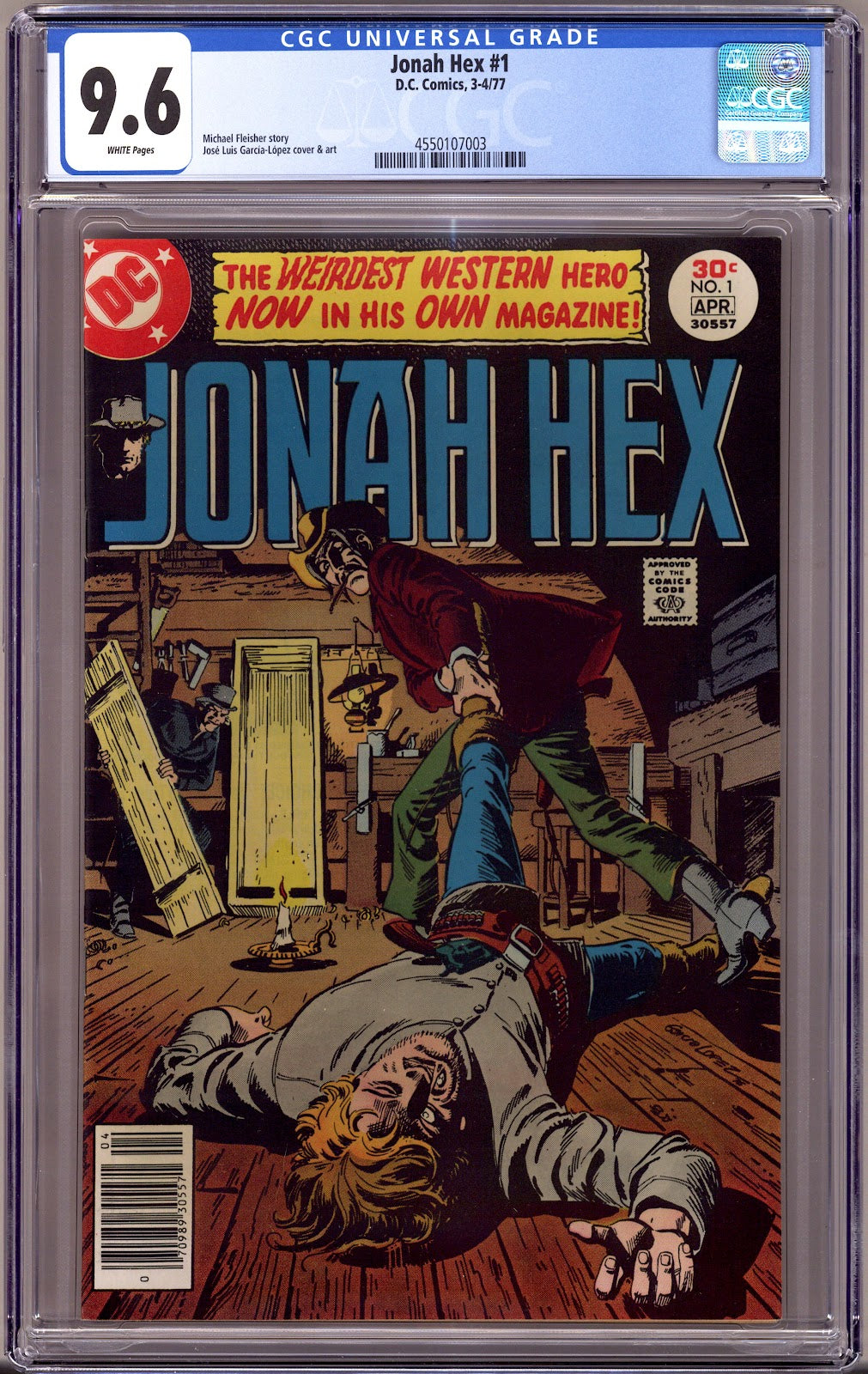 Jonah Hex Vol 1 1 CGC 9.6 (NM+) (1977) 