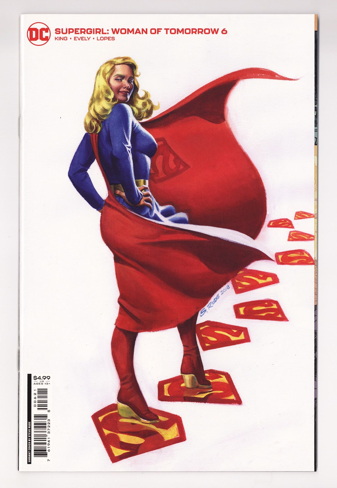 Supergirl: Woman of Tomorrow 6 High Grade (2022) Rude Variant 