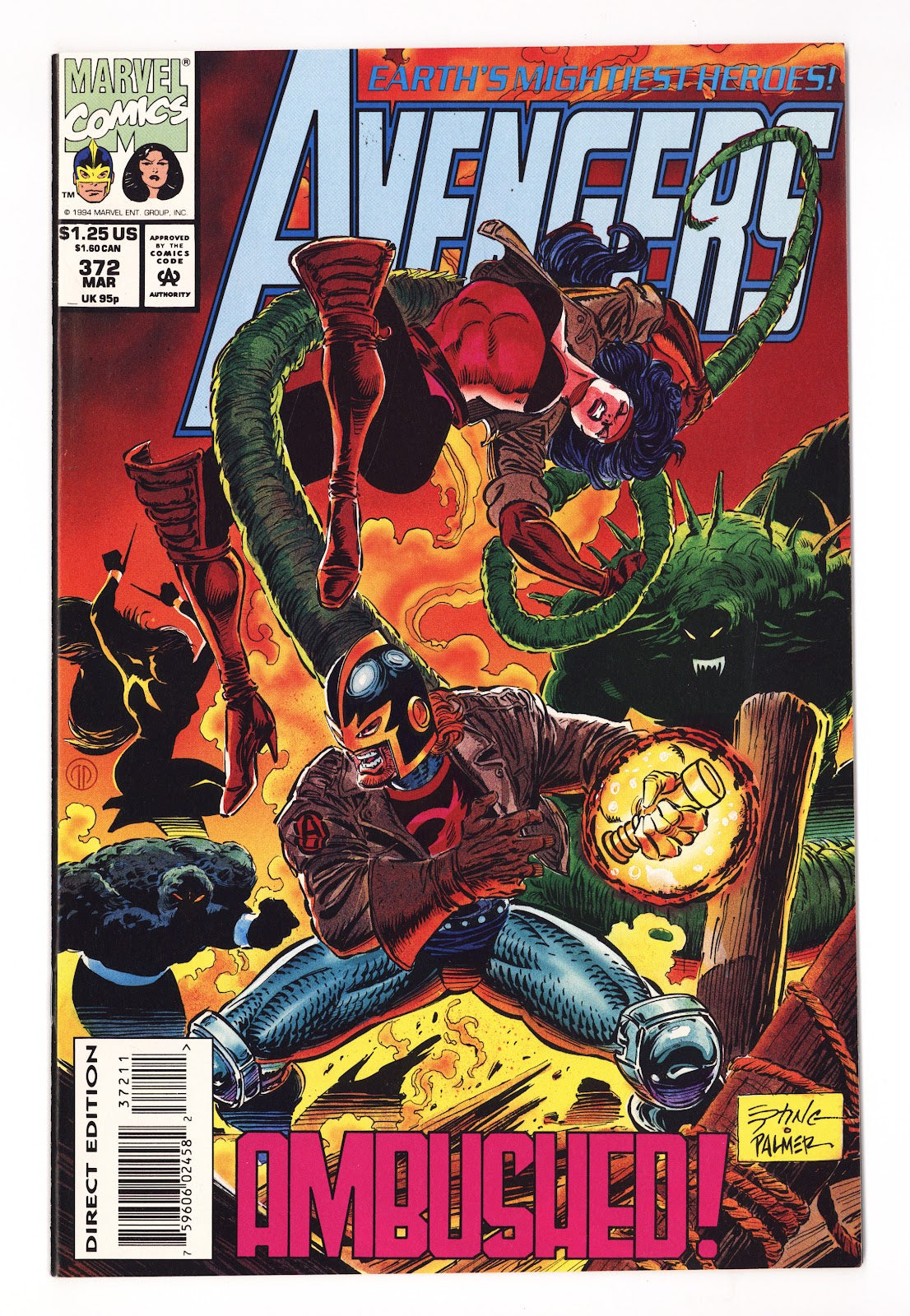 The Avengers Vol 1 372 High Grade (1994) 