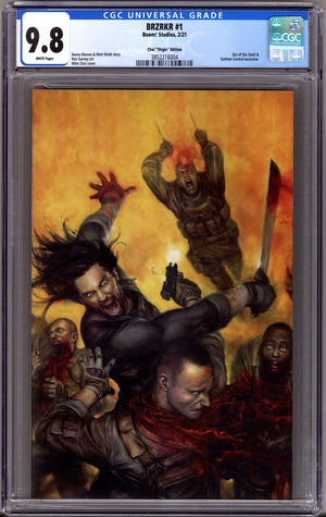 Brzrkr   1 CGC 9.8 (NM/M)   (2021) Choi Virgin  Exclusive Variant