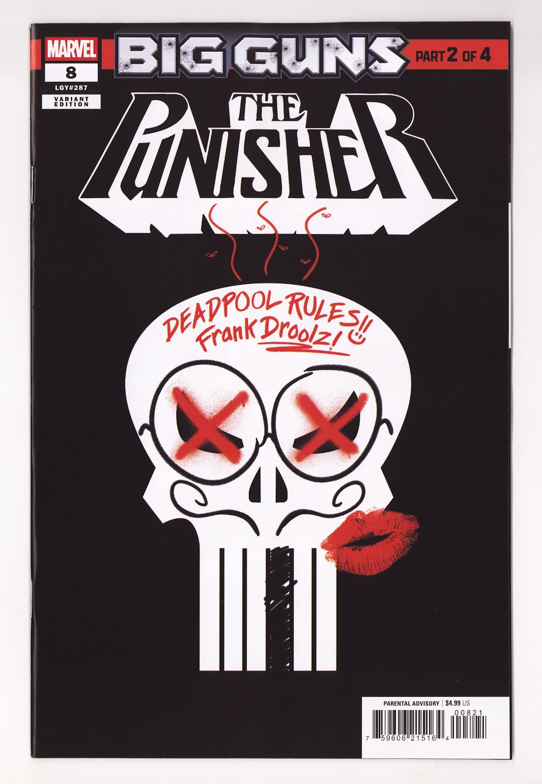 Punisher Vol 15 8 Logo Variant (2026)