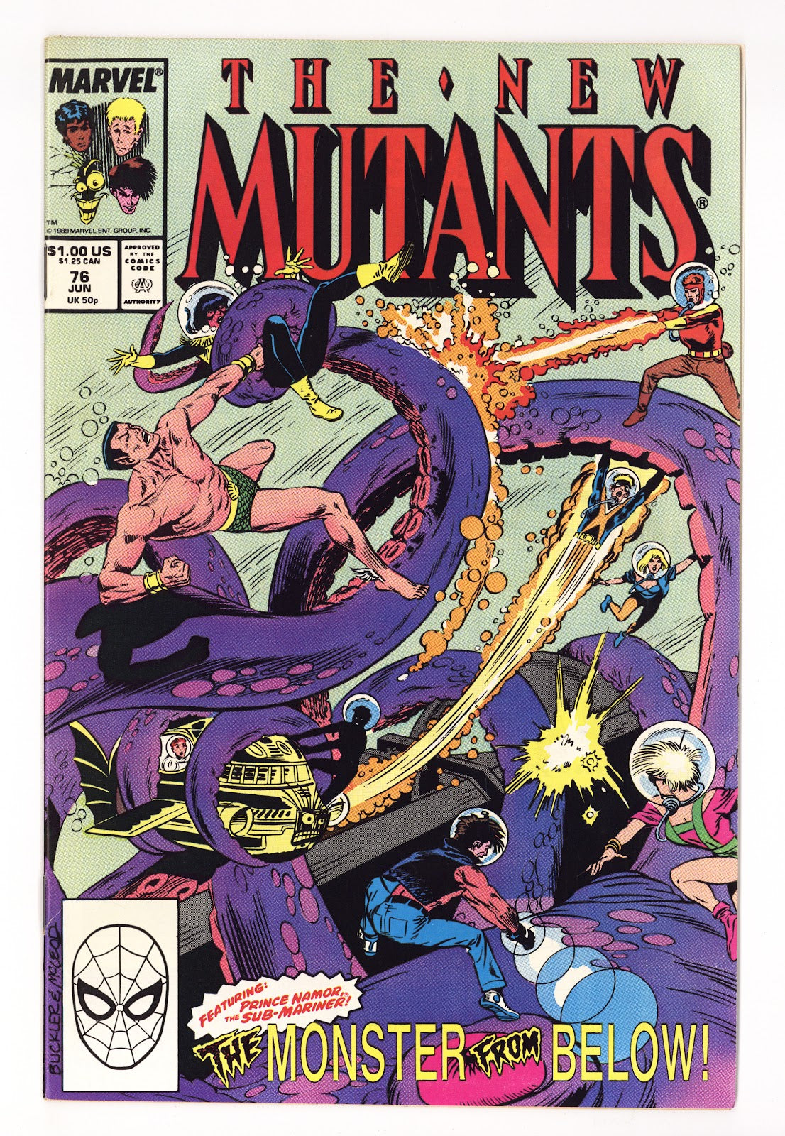 The New Mutants Vol 1 76 High Grade (1989) Direct 