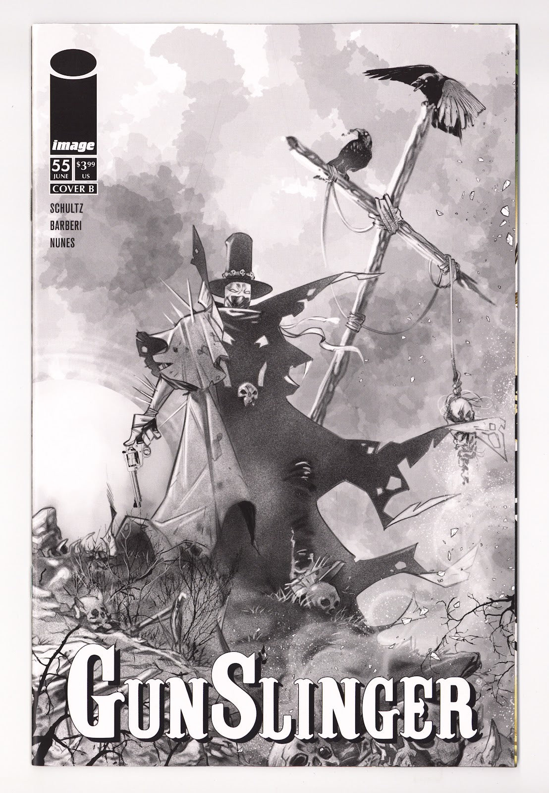 Gunslinger Spawn 55 Guara B&W Variant (2026)