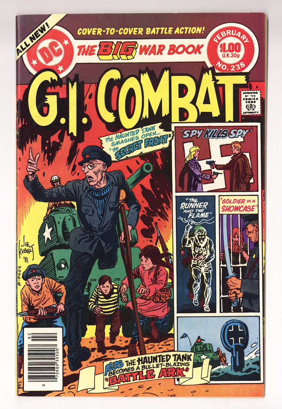 G.I. Combat Vol 1 238  Low Grade   (1982)   Newsstand