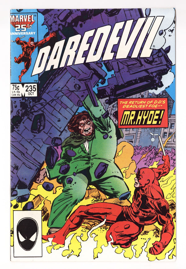 Daredevil Vol 1 235  Mid Grade   (1986)