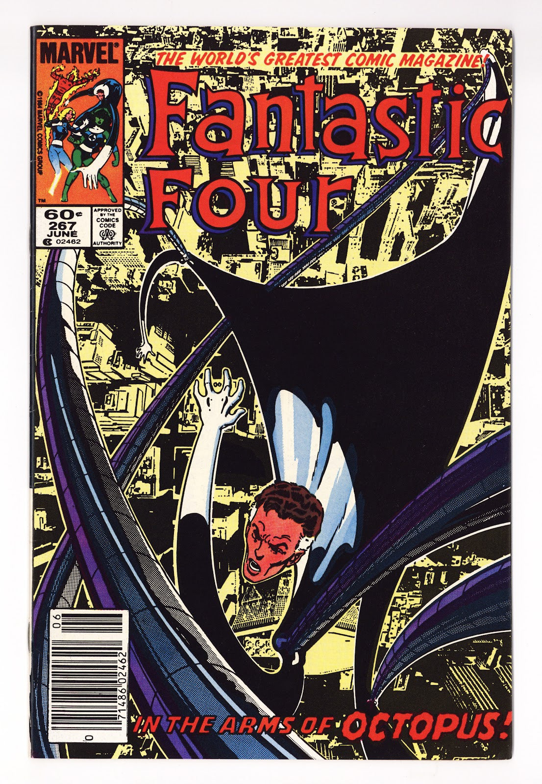 Fantastic Four Vol 1 267 Mid Grade (1984) Newsstand 