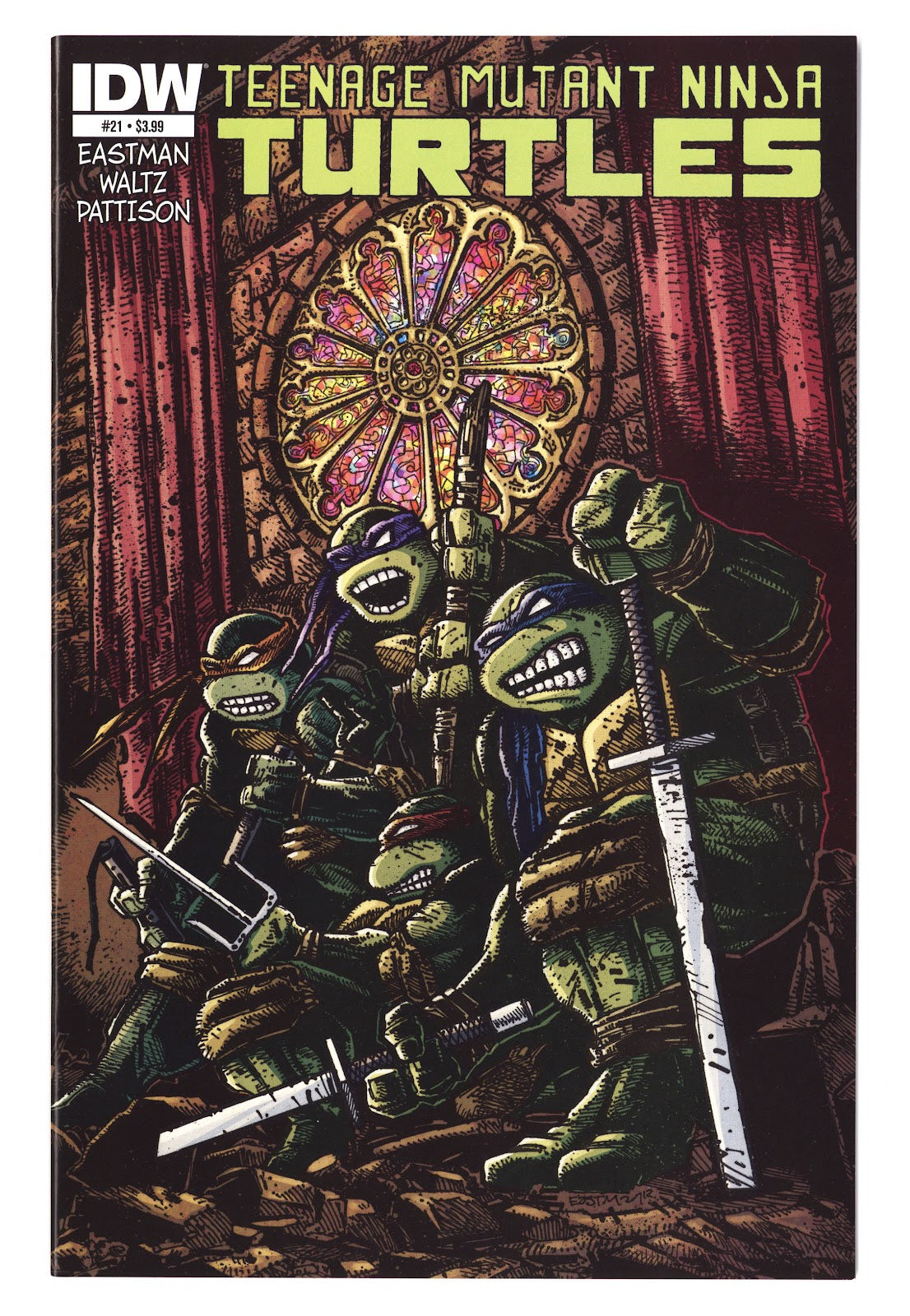Teenage Mutant Ninja Turtles Vol 5 21 High Grade (2013) 