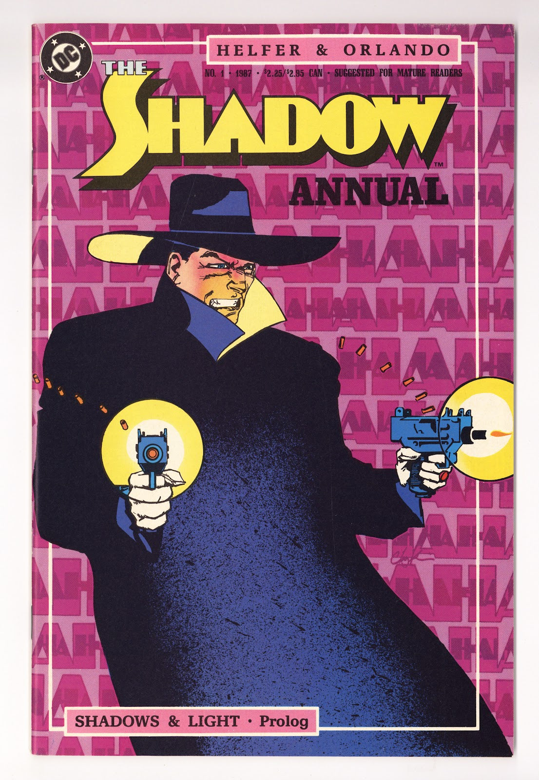 The Shadow Annual Vol 3 1  High Grade   (1987)     