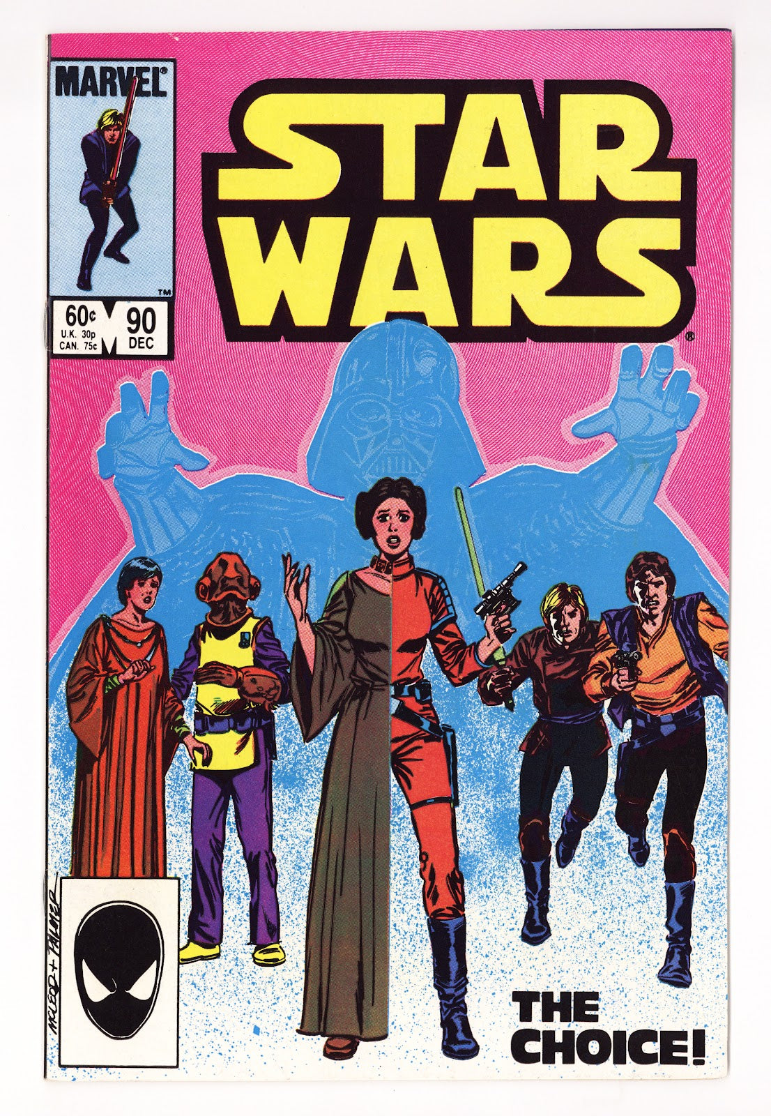Star Wars Vol 1 90  VF- (7.5)   (1984)     