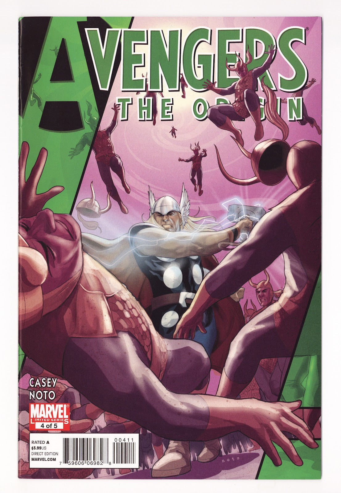 Avengers: The Origin 4 High Grade (2010) 