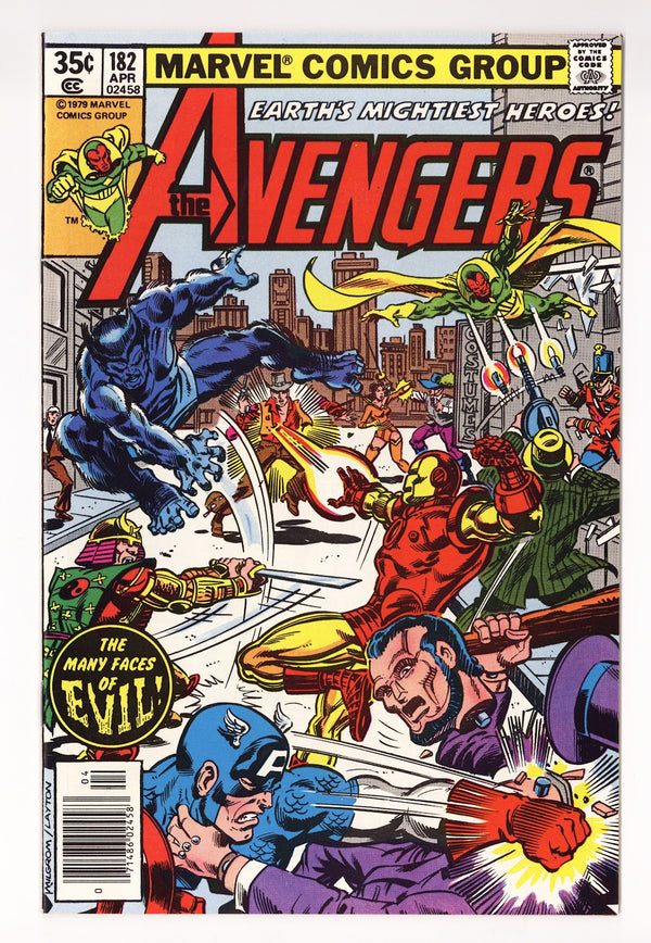 The Avengers Vol 1 182 VF/NM (9.0) (1979)