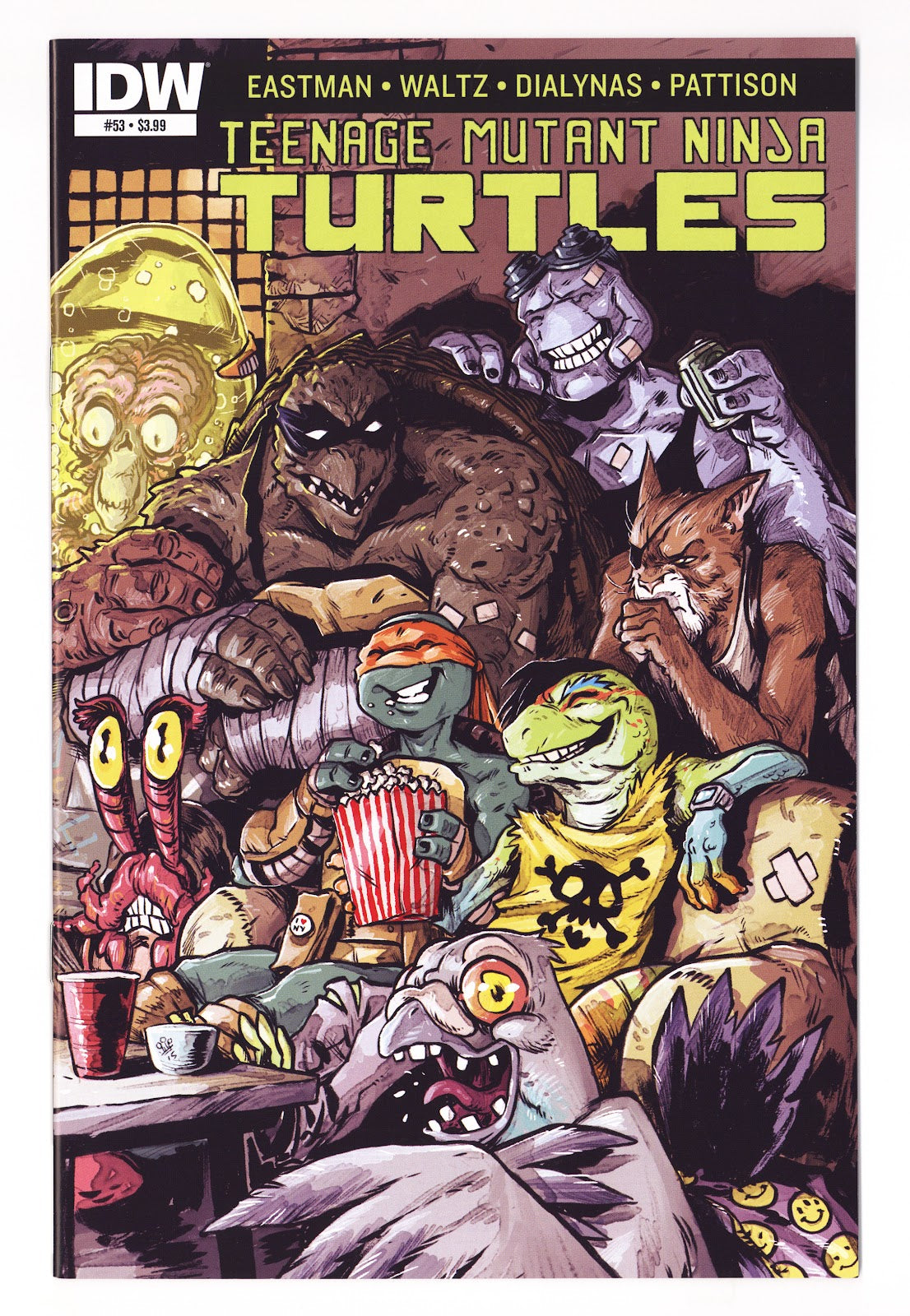 Teenage Mutant Ninja Turtles Vol 5 53 High Grade (2015) 