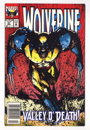Wolverine Vol 2 67  High Grade   (1993)   Newsstand