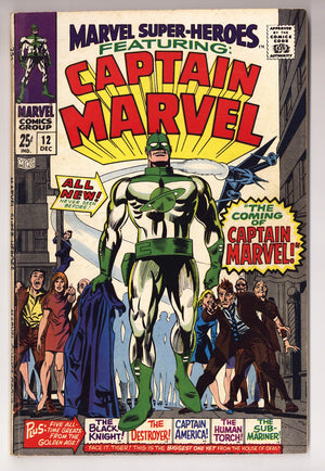 Marvel Super-Heroes Vol 1 12 FN- (5.5) (1967)